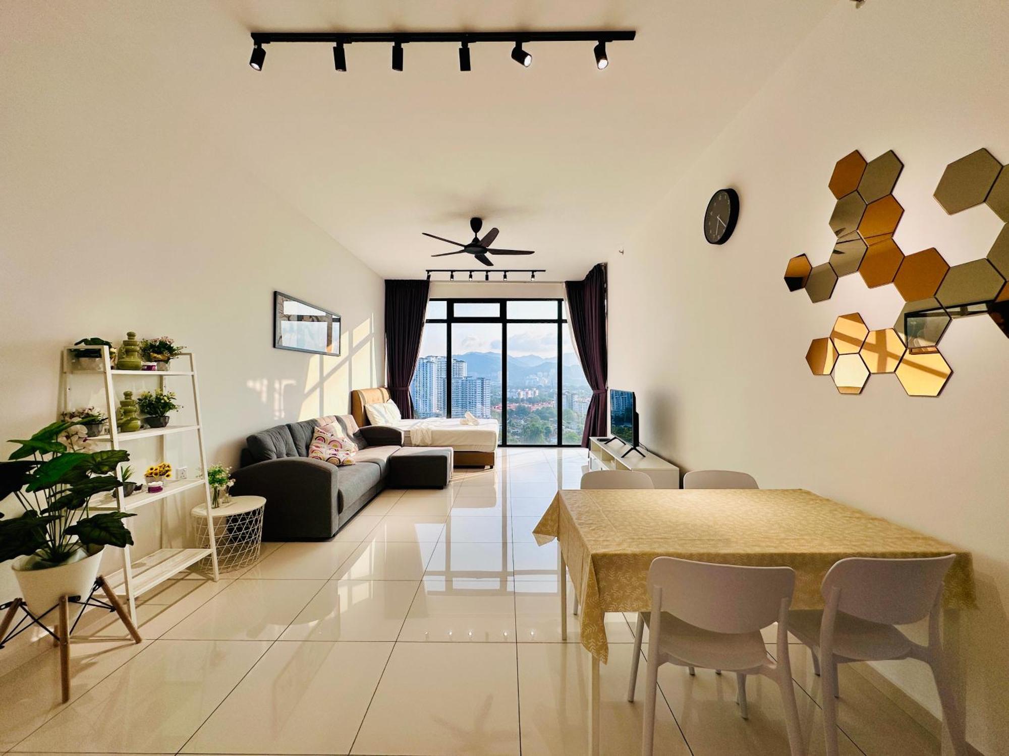 Apartment 2br Luxury Rooftop Swimming Pook Homestay@georgetown@10pax - 无敌美景两房民宿 George Town